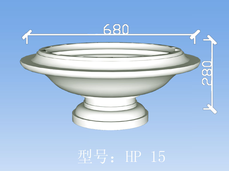 GRC水泥花盆P02