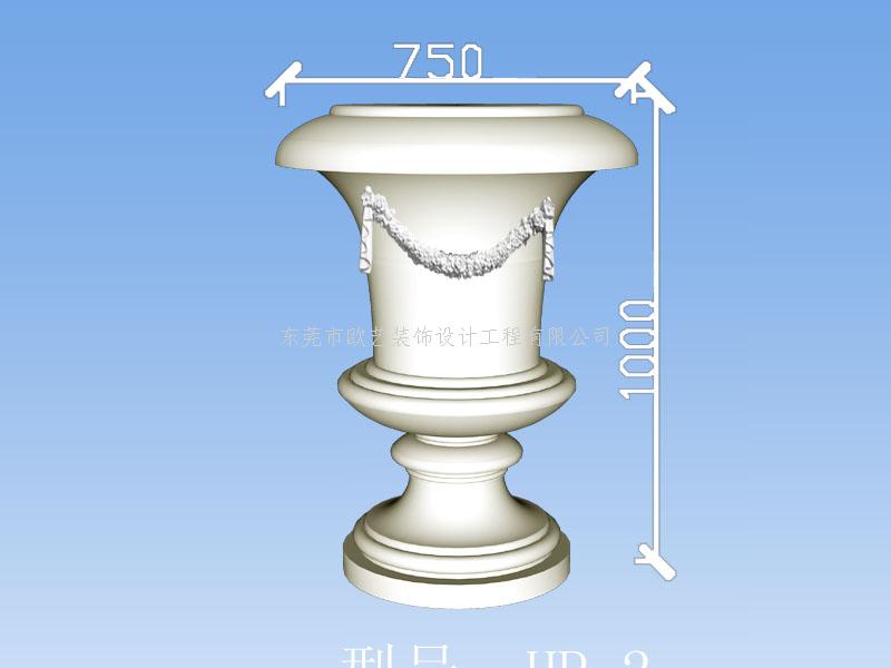 GRC水泥花盆P04