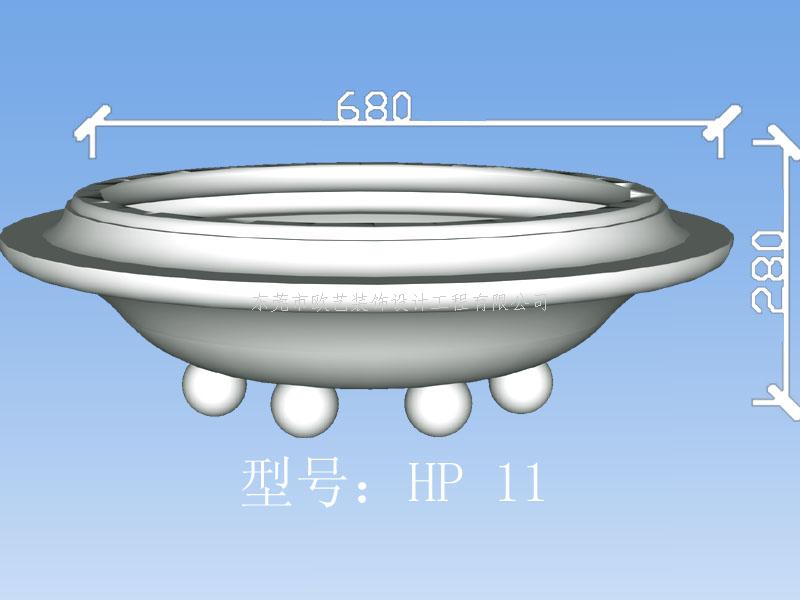 GRC水泥花盆P11